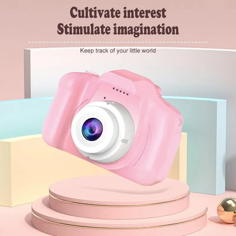 A digital camera for children with four-axis function (photos, videos, music and games) A digital camera for children with four-axis function (photos, videos, music and games)